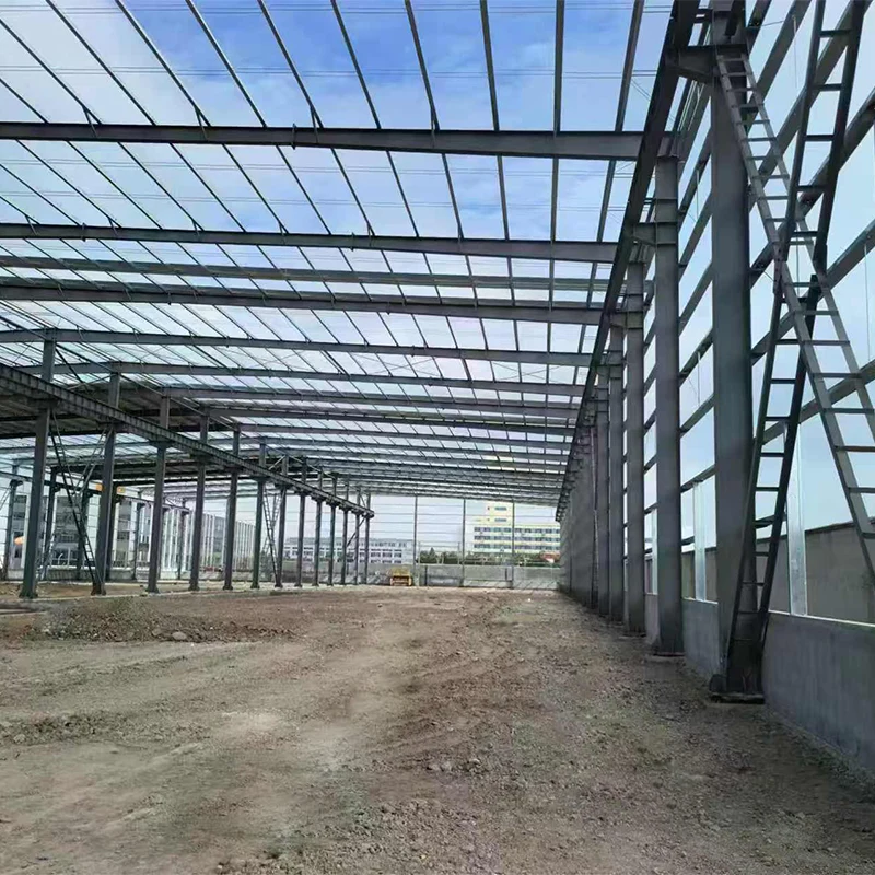 Installation process of industrial steel structure