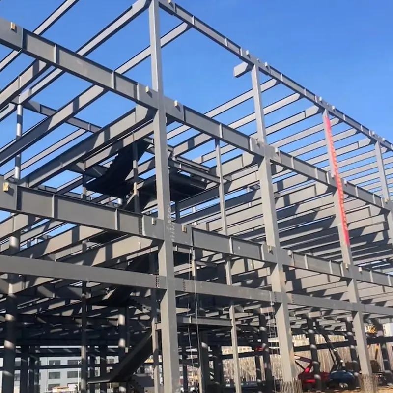 How to control the installation accuracy of industrial steel structure?