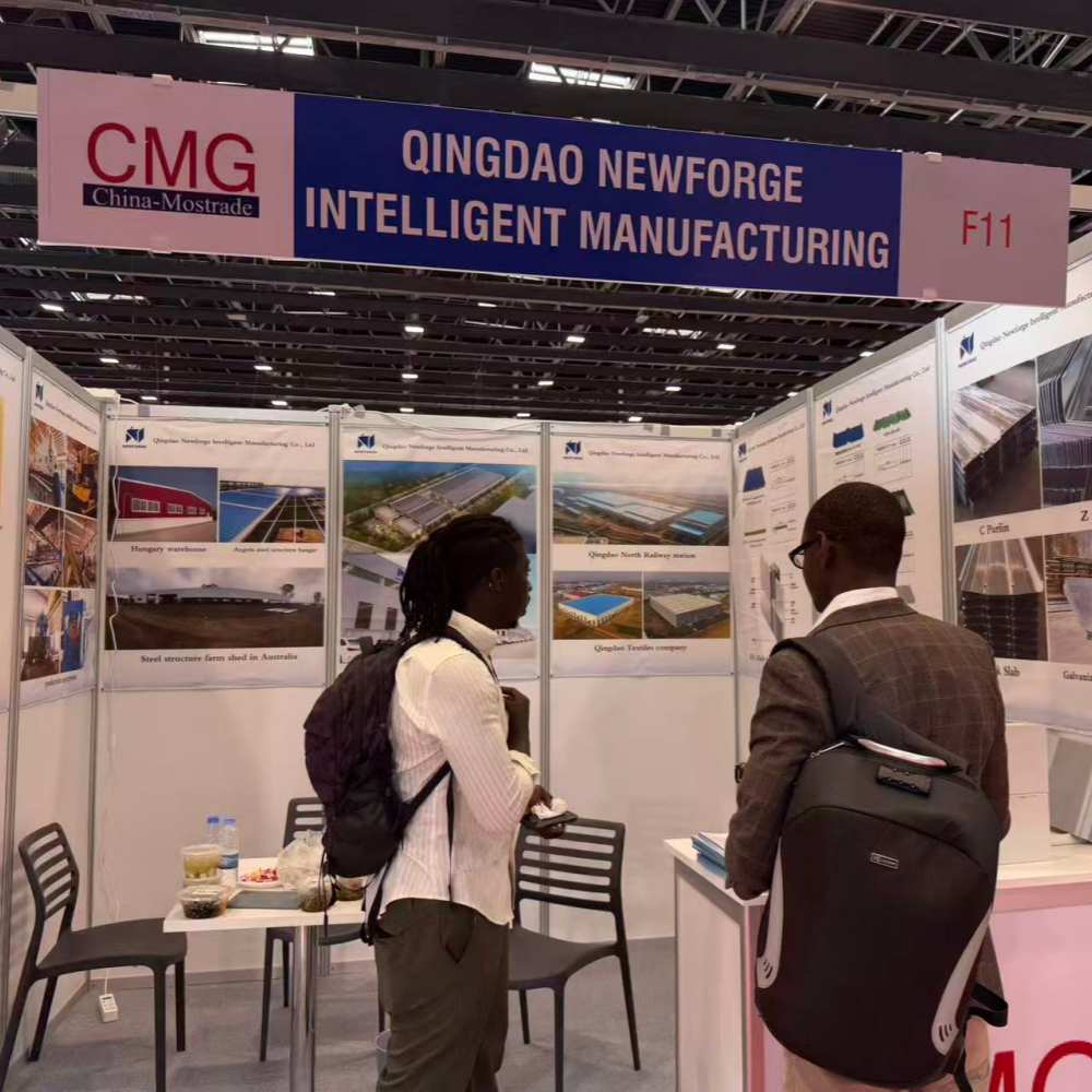 Qingdao Newforge Intelligent Manufacturing Co., Ltd. Is Currently Participating in the 2nd Build Expo Abidjan Ivory Coast