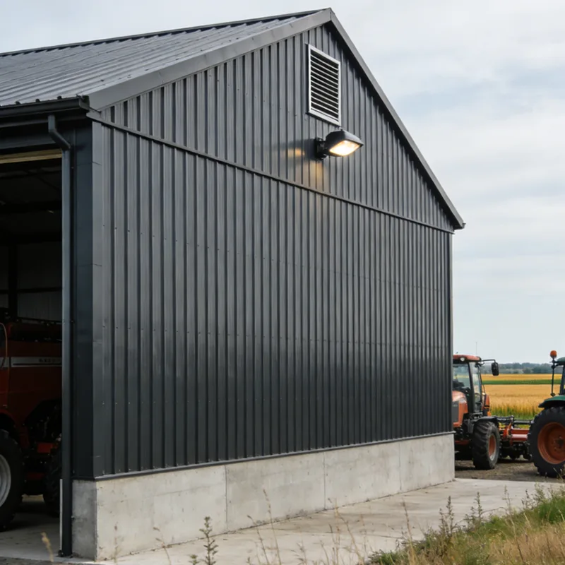 Agricultural Machinery Steel Storage Shed