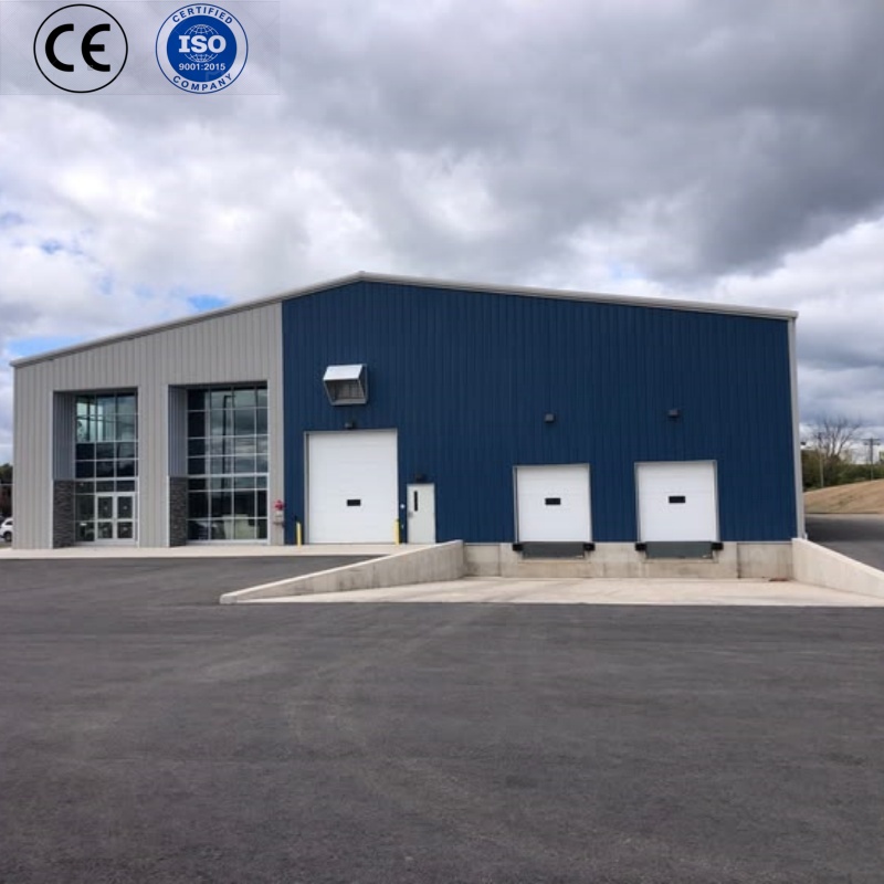 China Manufacturer Prefabricated Steel Structure Warehouse Building, Bolt Connection Quick Erect Industrial Storage Warehouse