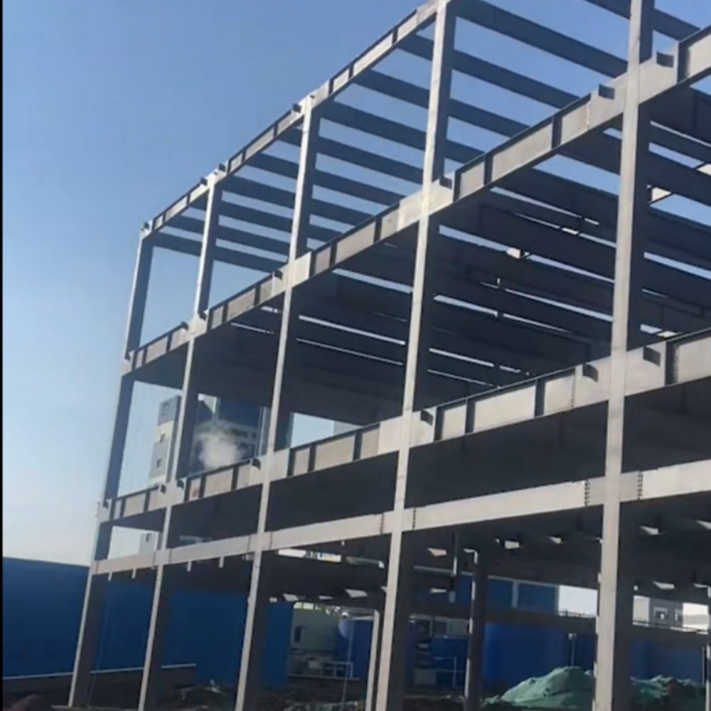 Custom Engineered Q355 High-Strength Heavy-Duty Prefabricated Portal Frame Steel Structure Industrial Workshop