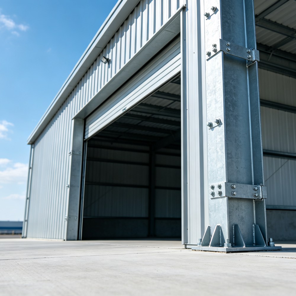 Custom Q355B Prefabricated Steel Structure Warehouse Fast Installation Industrial Metal Storage Building
