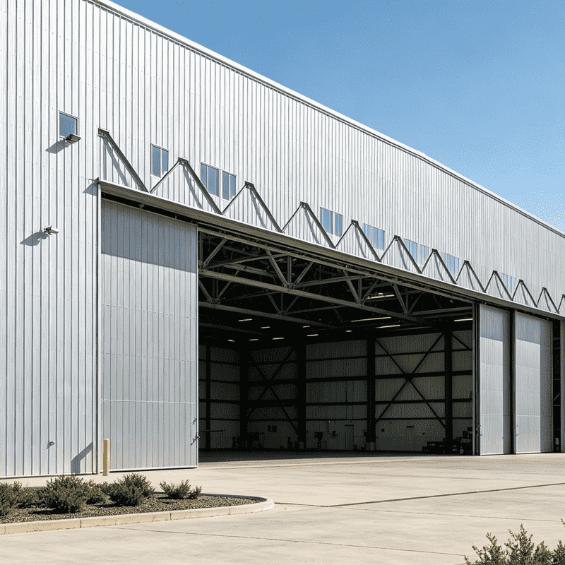 Economical Prefab Steel Structure Hangar