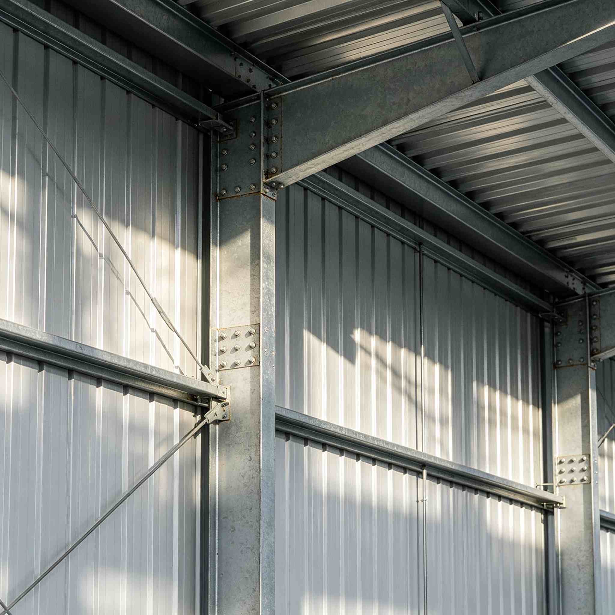 Galvanized Color Steel Wall Panel Anti-rust Metal Wall Cladding for Steel Structure House