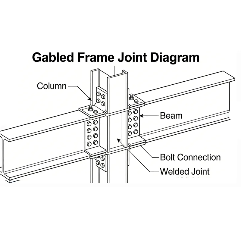 Portal Frame Steel Rigid Frame