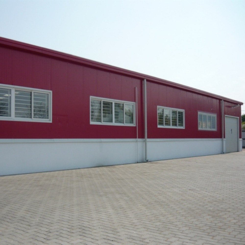 Large Span Hot-Dip Galvanized Q355 Prefabricated Portal Frame Steel Structure Industrial Werehouse Building