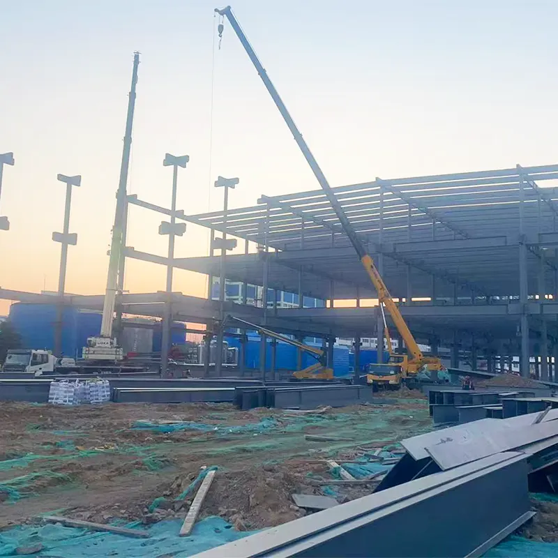 Large Span Steel Structure Logistics Warehouse