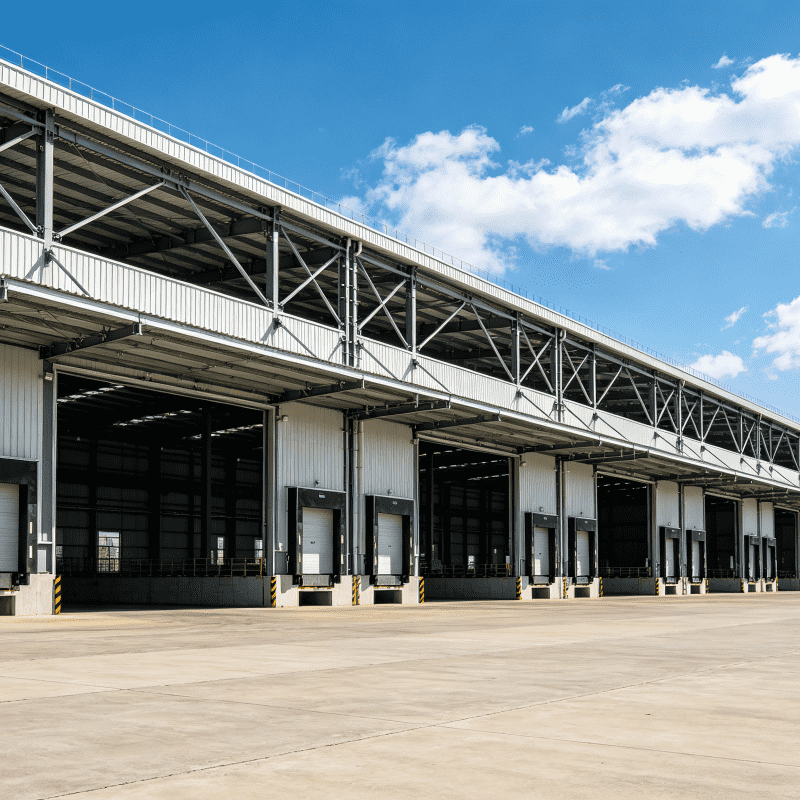 Multi Span Prefab Steel Structure Industrial Warehouse Workshop