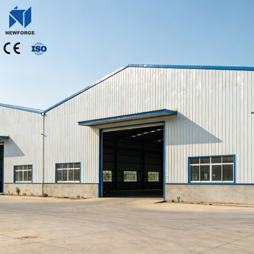 One Stop Prefabricated Steel Structure Workshop, Modular Metal Warehouse