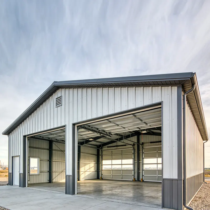 Prefabricated Steel Garage Steel Building