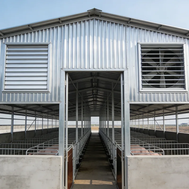 Steel Structure Pig Farm Building